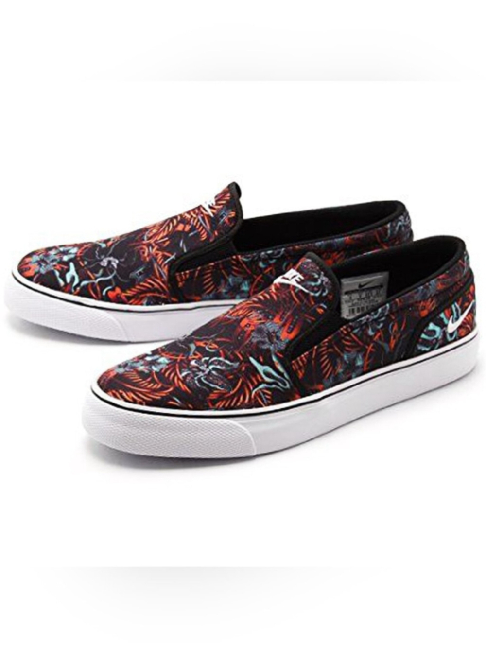 Nike Toki Slip On TXT Print Men's Athletic Sneakers Size 8 Men's